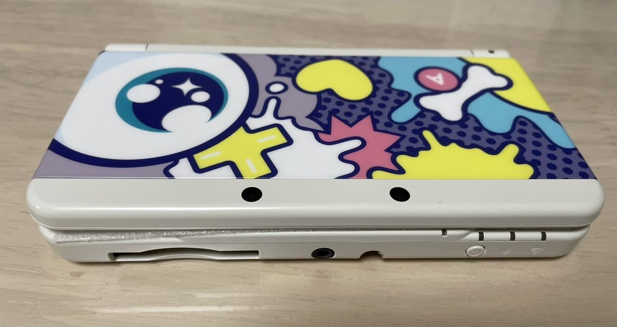 動作良好】New ニンテンドー3DS ホワイト本体 きせかえプレート No.052 