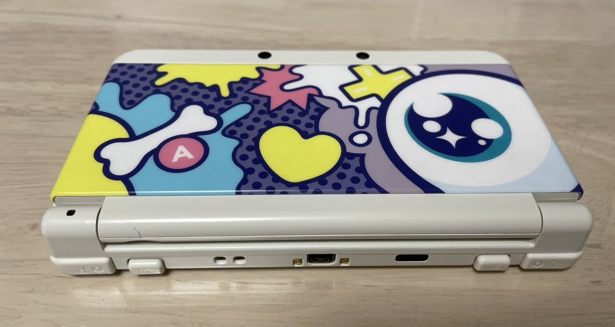 動作OK】任天堂 ニンテンドー NEW 3ds 本体 ホワイト 着せ替え 動作 