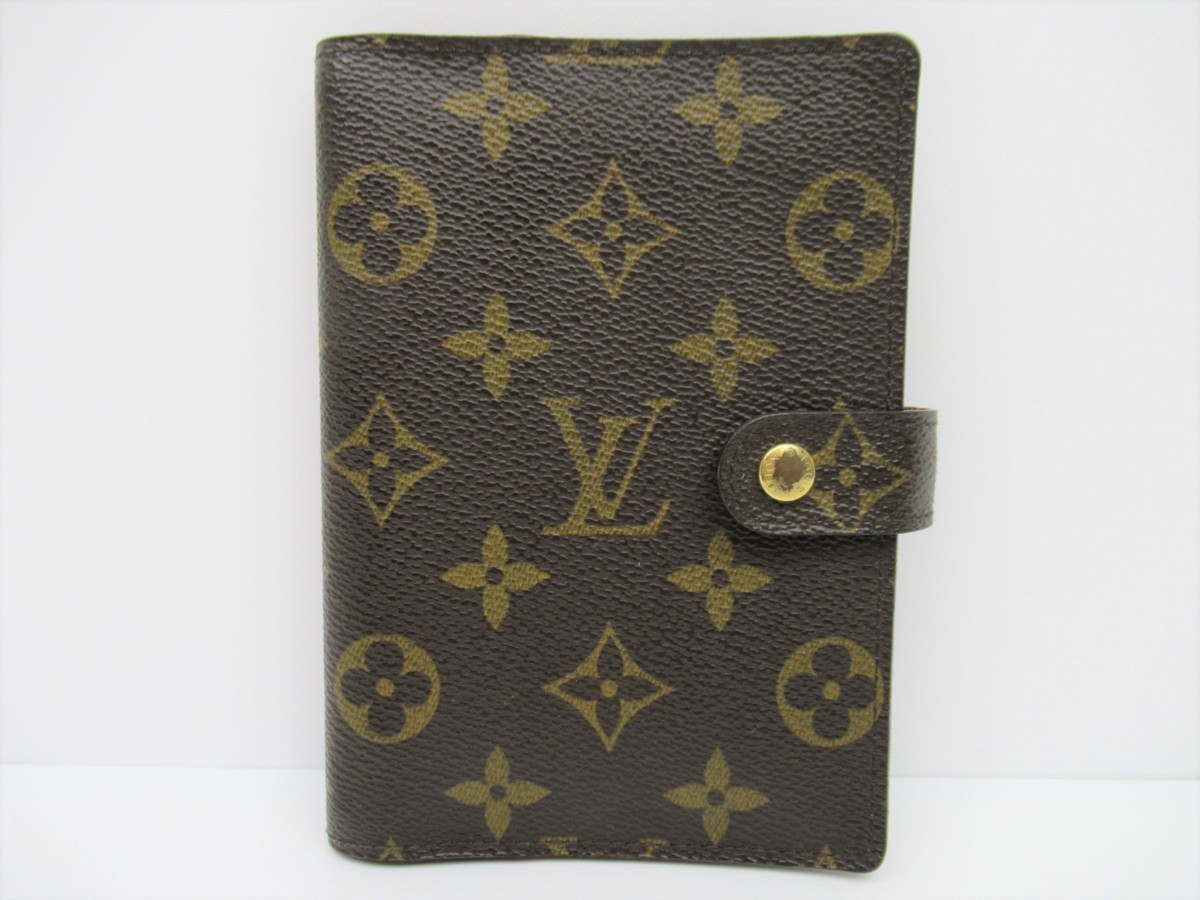 正規品 LOUIS VUITTON ルイヴィトン モノグラム アジェンダPM 手帳 