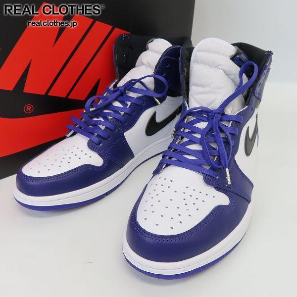 NIKE/ナイキ AIR JORDAN 1 RETRO HIGH OG COURT PURPLE/エアジョーダン1 コートパープル 555088-500/28.5 /080