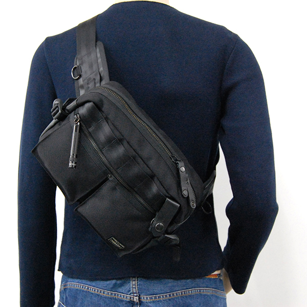 現行モデル 定価￥24,750 美品 PORTER ポーター「ヒート HEAT WAIST