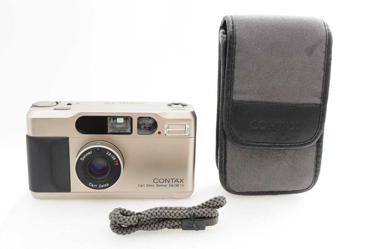 ☆美品☆ CONTAX T2 コンタックス レンズのカクカクなし カビ、クモリ 