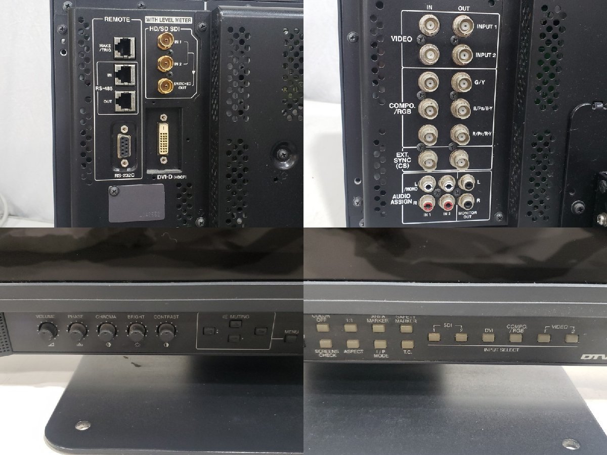 Victor V-100H マルチフォーマットCRTモニター 業務用 美品 24型