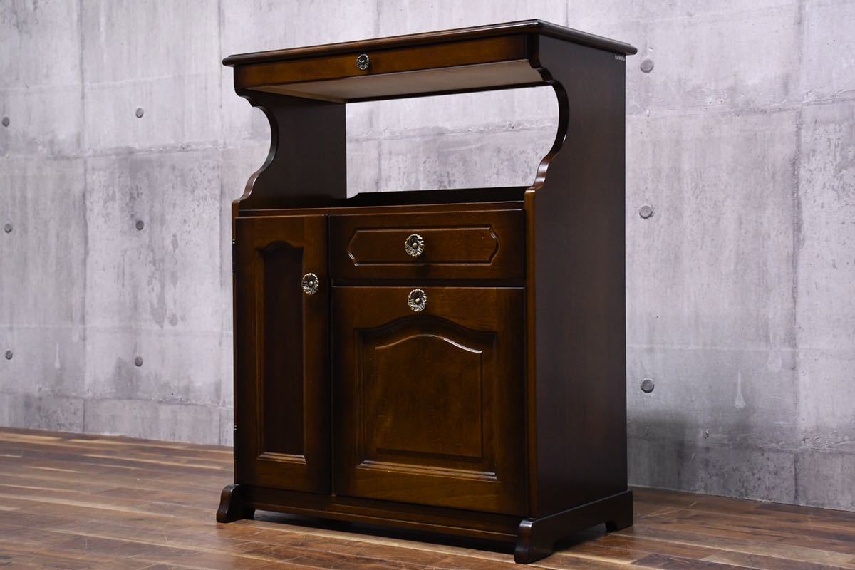 美品】カリモク/karimoku コロニアル ファックス台 ZR24393 karimoku