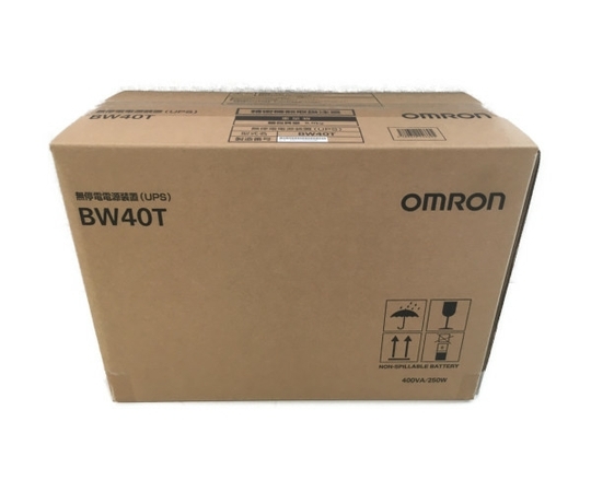 OMRON BW40T 無停電電源装置 UPS 未使用 未開封 S6518401 【公式通販】