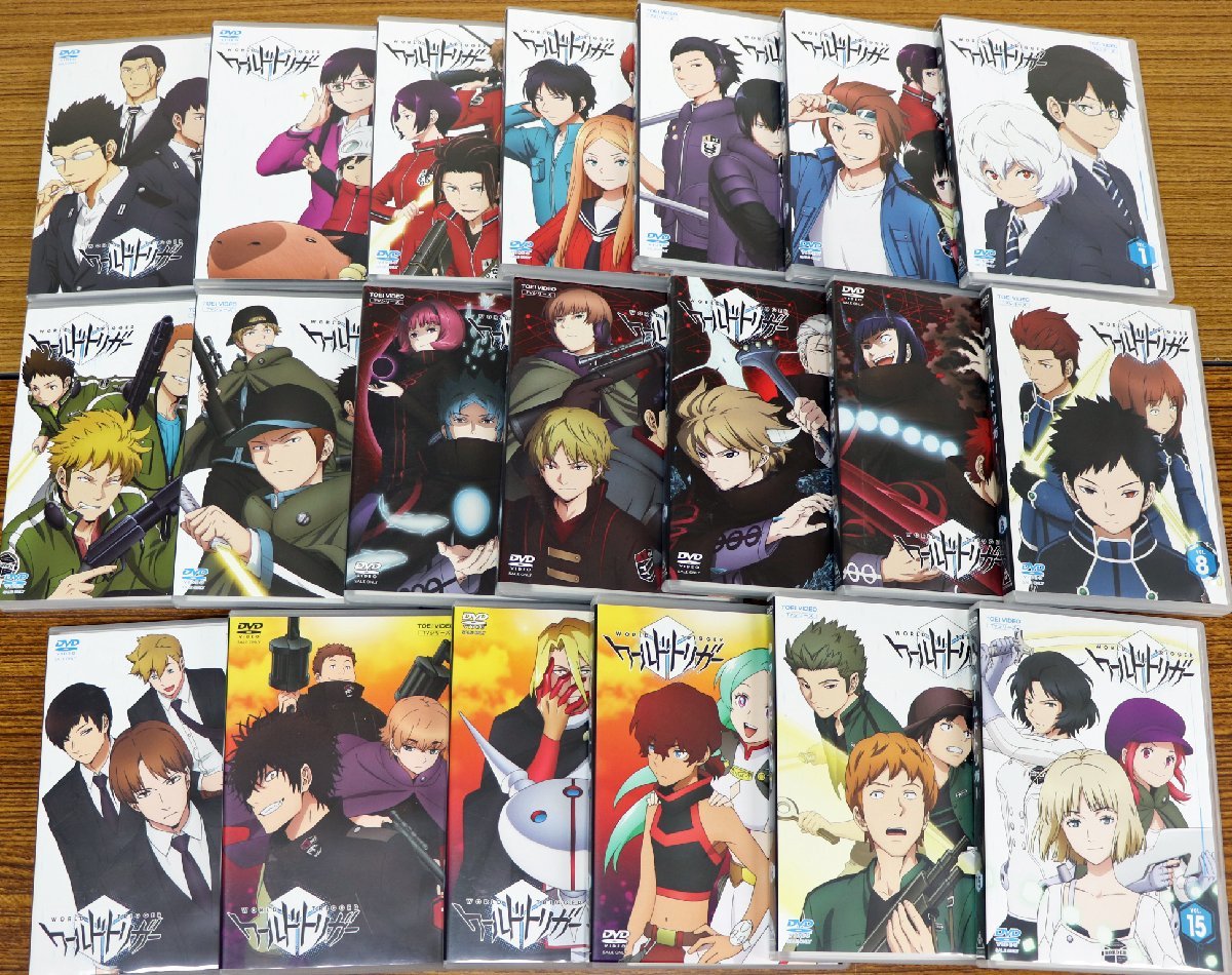 S 品 Dvd 全巻セット 40枚組 ワールドトリガー World Trigger 東映アニメーション 原作 葦原大介 Tvシリーズ ケース 小冊子つき わ行 売買されたオークション情報 Yahooの商品情報をアーカイブ公開 オークファン Aucfan Com