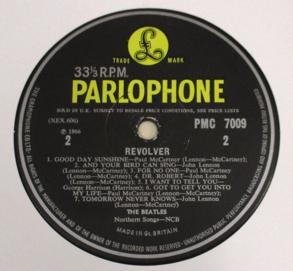 Beatles The Revolver Beatles⁄REVOLVER UK盤 : アナログレコード巡礼