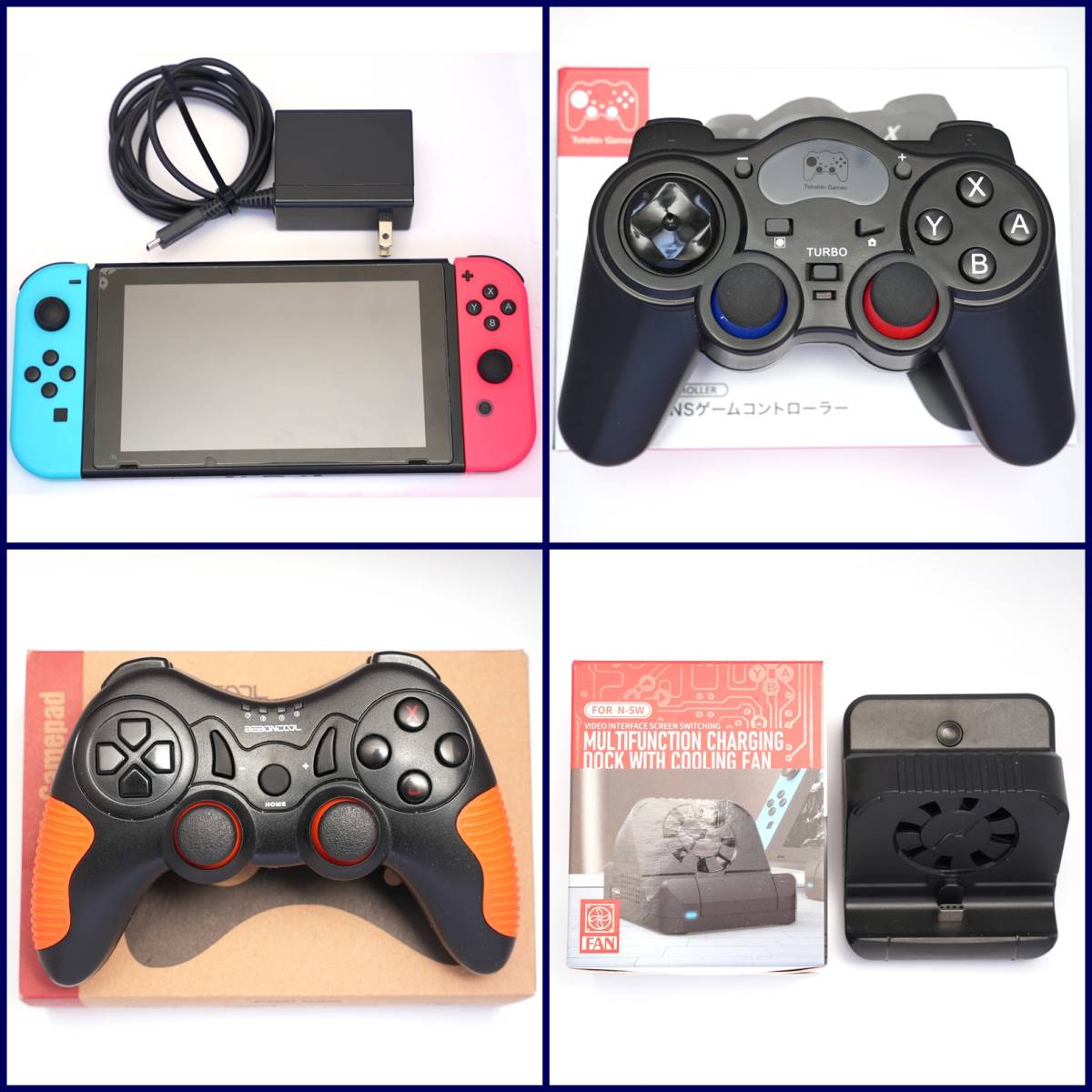  ニンテンドースイッチ HAC-001 社外コントローラー2個付(ニンテンドースイッチ本体)｜売買されたオークション情報、yahooの商品情報をアーカイブ公開 - オークファン ニンテンドースイッチ本体