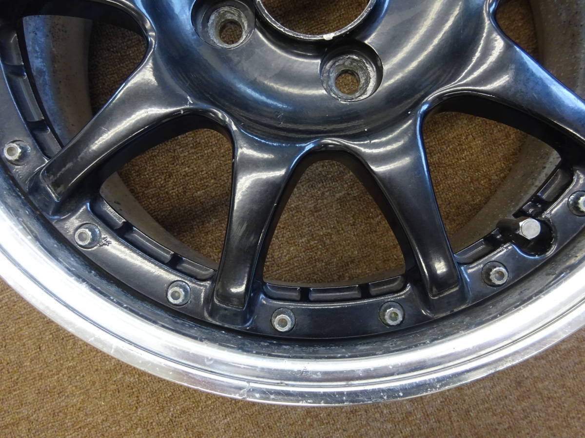 A-63 SSR スプリントハート R ☆15×6.5J ET34 PCD100 4H 1本  