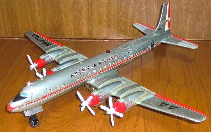 DC-7 Douglas DC-7C | · The 米澤玩具 - 1960s ぷらもった1960年代国産 :