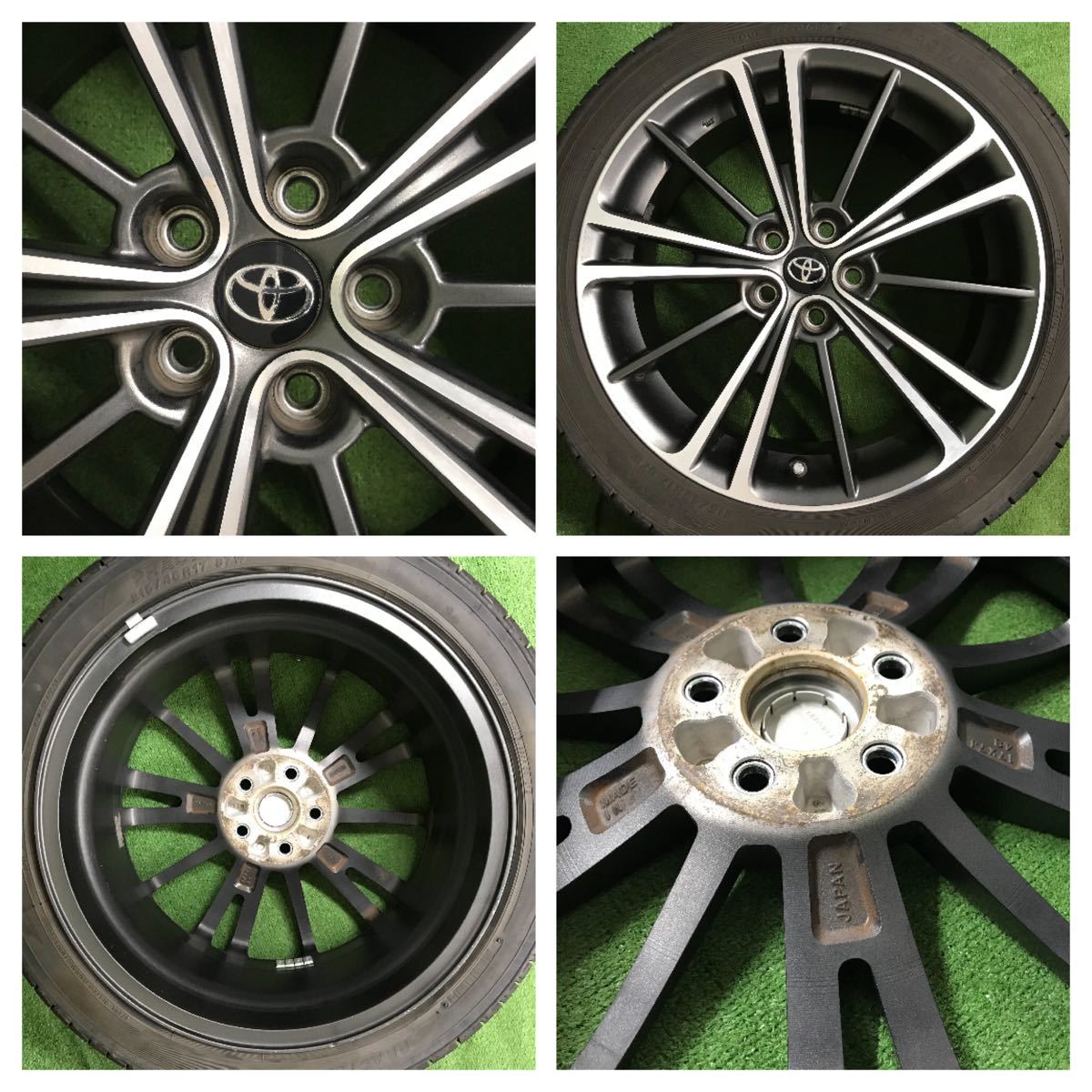☆トヨタ 86 純正 BRZ プリウス 17インチ 7J +48 100 5H 215/45R17 
