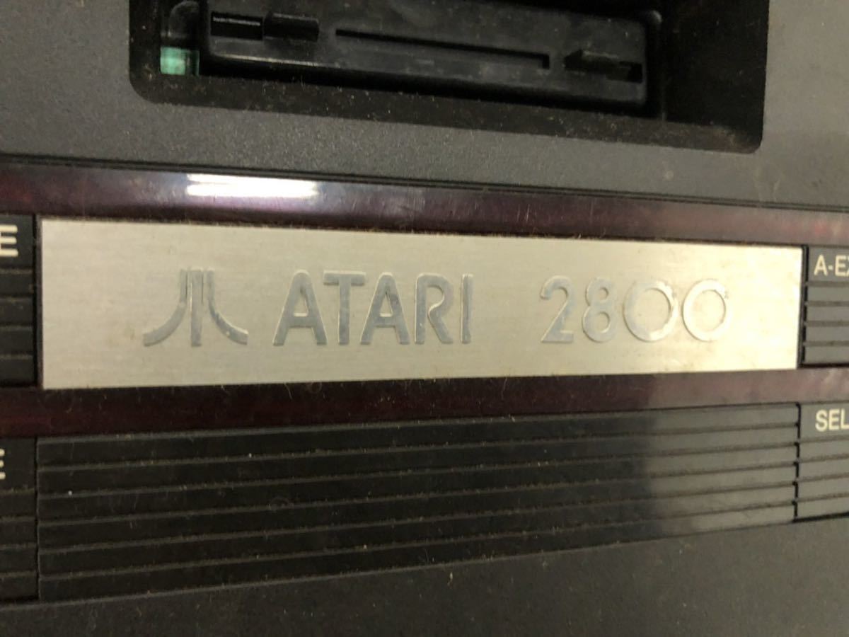 F101）アタリ ATARI 2800 ソフト セット ゲーム機 本体(テレビゲーム 
