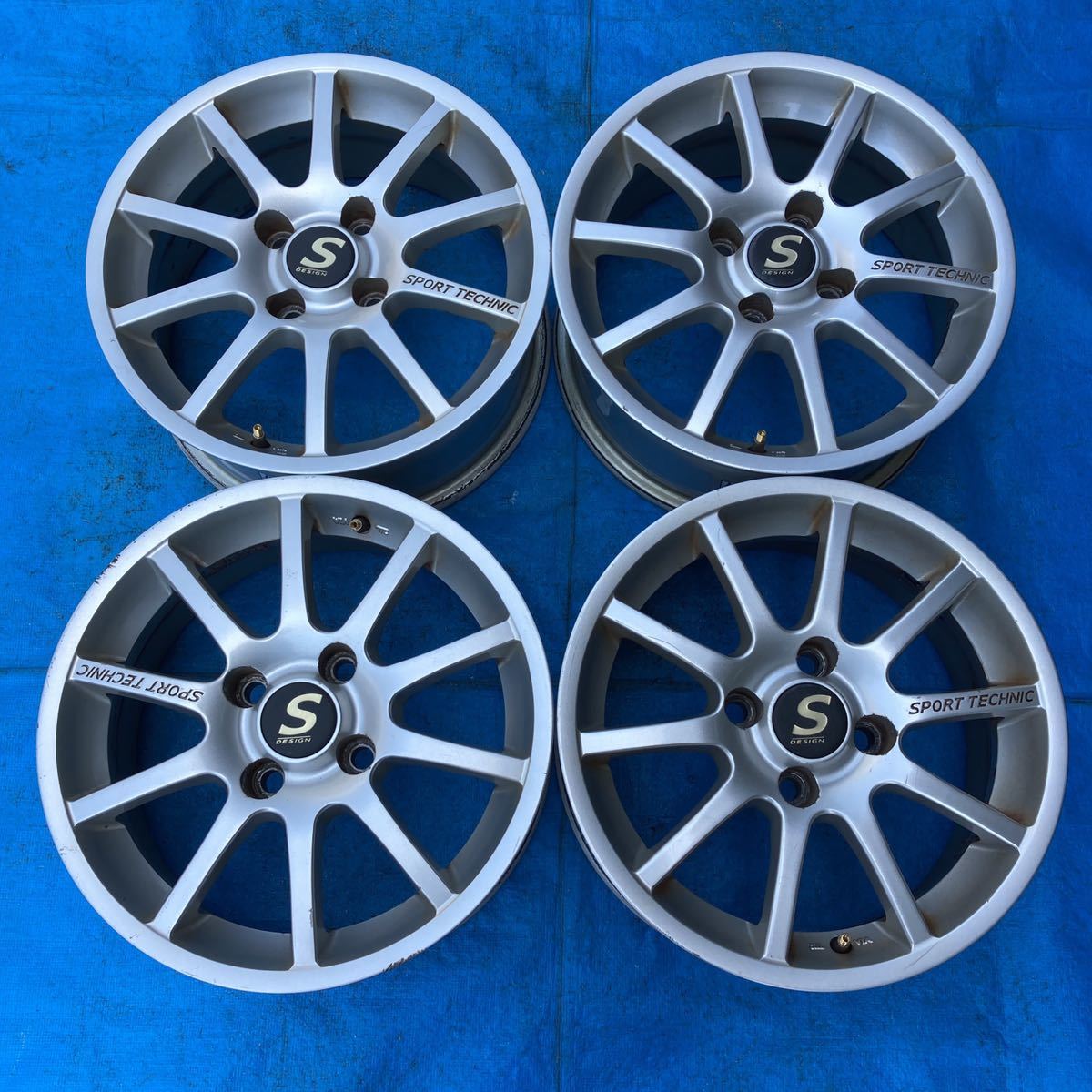 限定SALE，大得価 EST SPORT TECNIC MONO10 VISION アルミホイール 15&times;6.5JJ+27 15インチ 4本セット プジョー用 K-3323(社外品)｜売買されたオークション情報、yahooの商品情報をアーカイブ公開 - オークファン 4穴