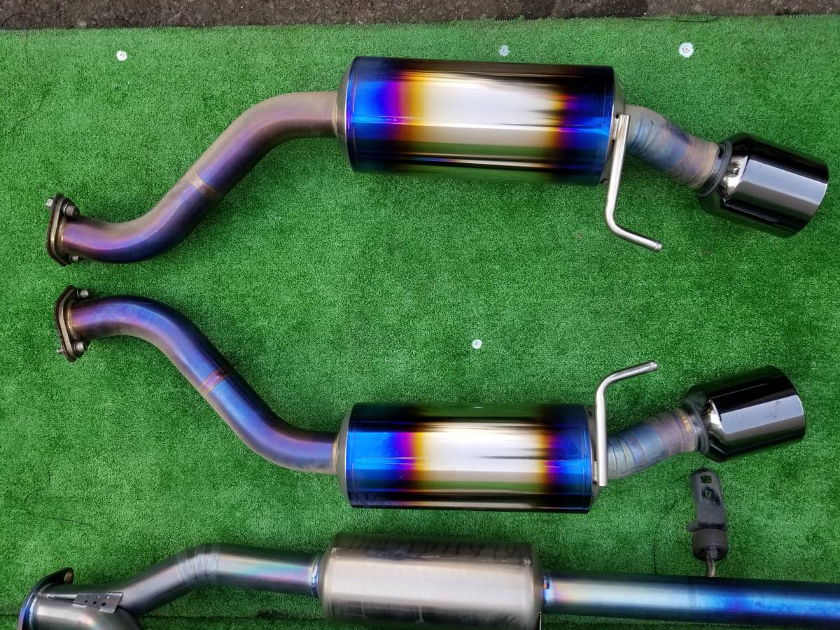 V36 スカイライン セダン R1 フルチタンマフラー センターパイプ