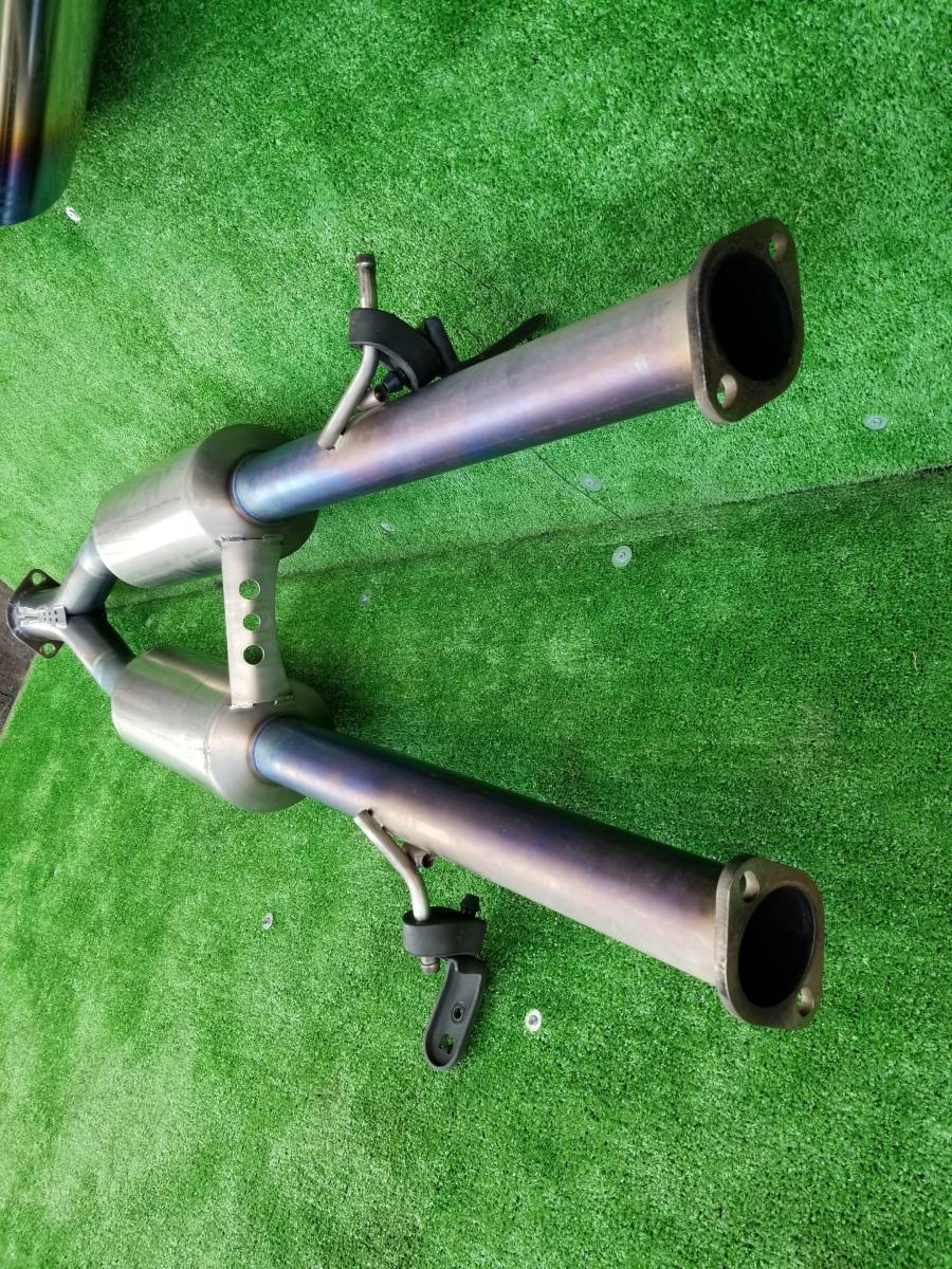V36 スカイライン セダン R1 フルチタンマフラー センターパイプ