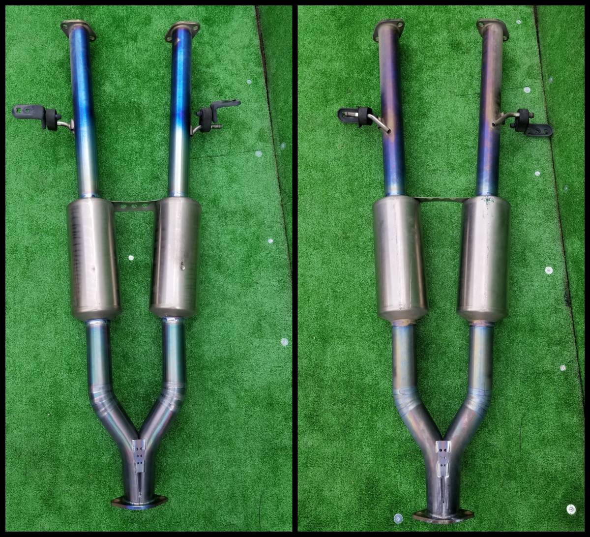 V36 スカイライン セダン R1 フルチタンマフラー センターパイプ