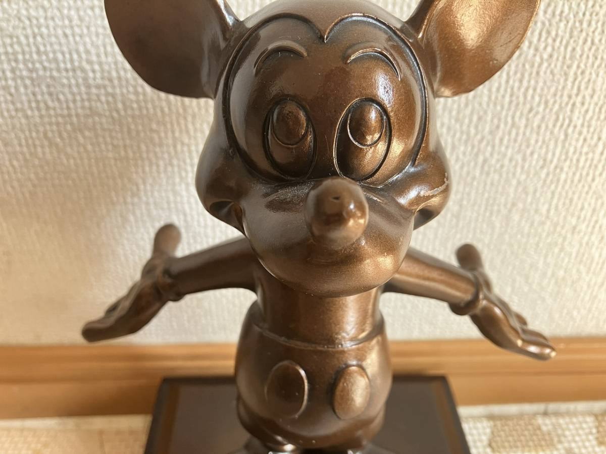 希少 レア 東京ディズニーランド 初期モデル ミッキーマウス ブロンズ 