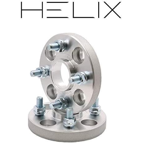 HELIX 4H ハブ付 ワイドトレッドスペーサー PCD100 | 内径54mm ワイド 15mm M12XP1.5 ハブリング4枚 pcd100 1.5 GAsupply ワイドトレッドスペーサー4枚− 安い