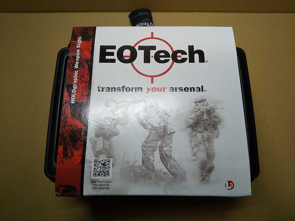 EOTech実物EXPS3-0TANホロサイト旧ロゴ EXPS3-0 EOTech ホロサイト 