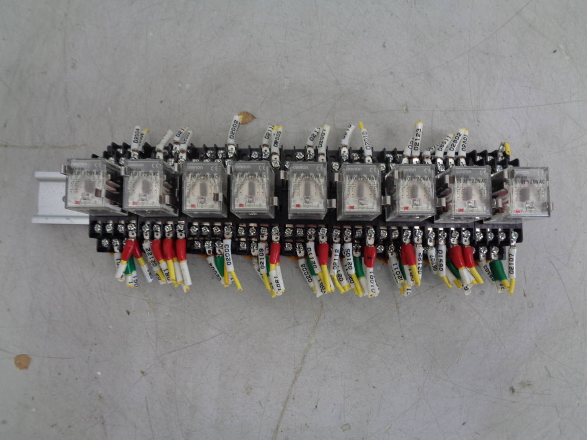 MK5266 OMRON ミニパワーリレー MY4N 100/110VAC (X9) 【公式通販】