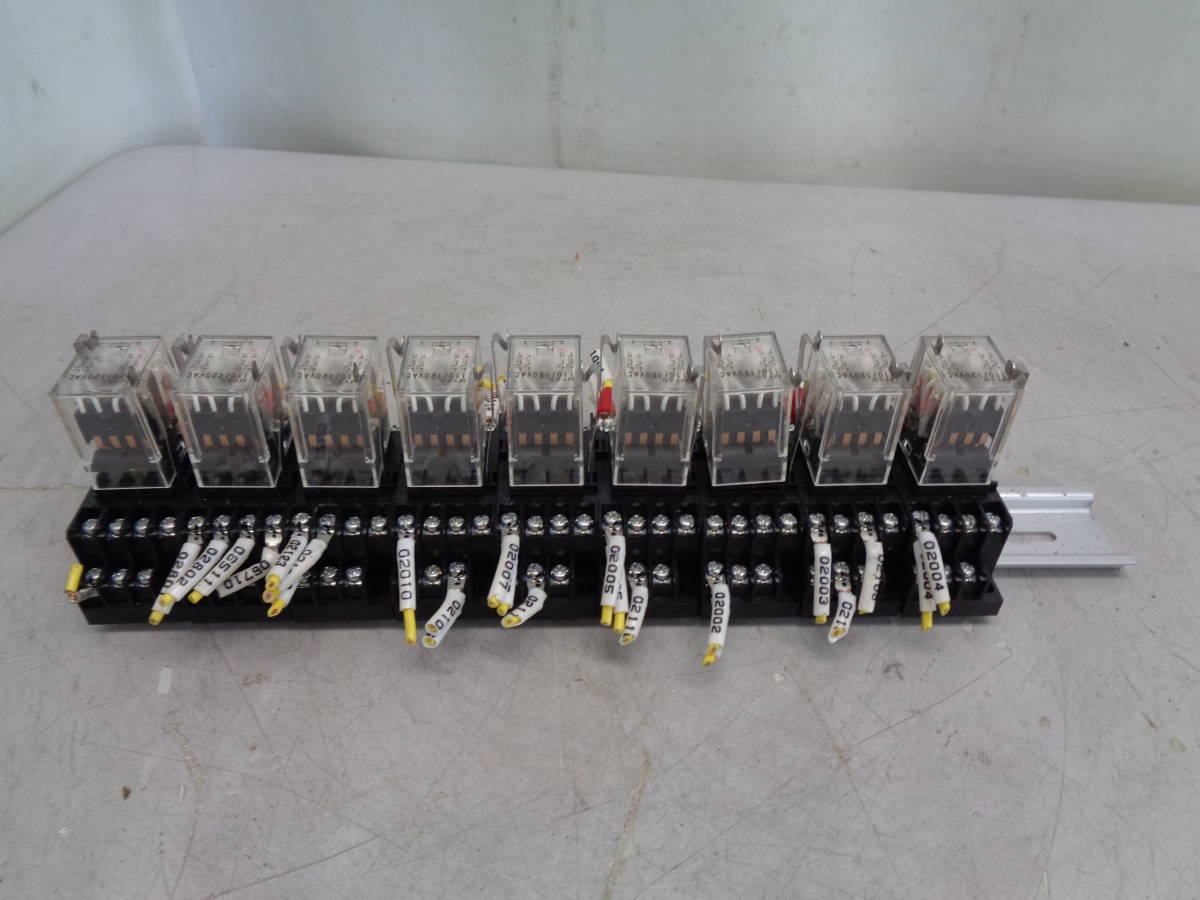 MK5266 OMRON ミニパワーリレー MY4N 100/110VAC (X9) 【公式通販】