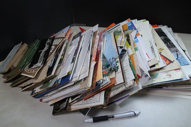 8-6532【大量！印刷物/整理品】 当時物 いろいろ まとめて_1