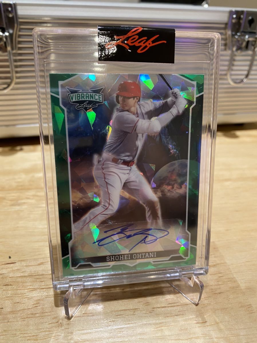 激レア 大谷翔平 直筆サイン 2022 LEAF VIBRANCE SHOHEI OHTANI AUTO 