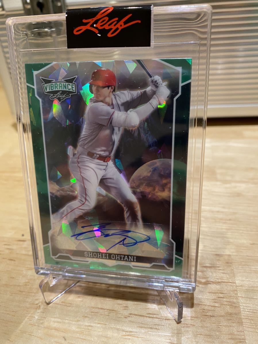 激レア 大谷翔平 直筆サイン 2022 LEAF VIBRANCE SHOHEI OHTANI AUTO 