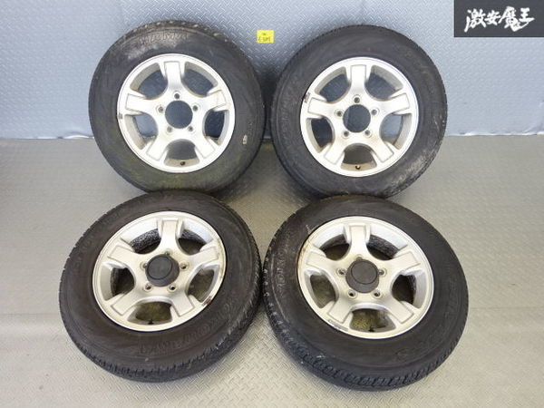 ○スズキ 純正OP JB23W ジムニー 16インチ 5.5J +22 PCD139.7 5H 5