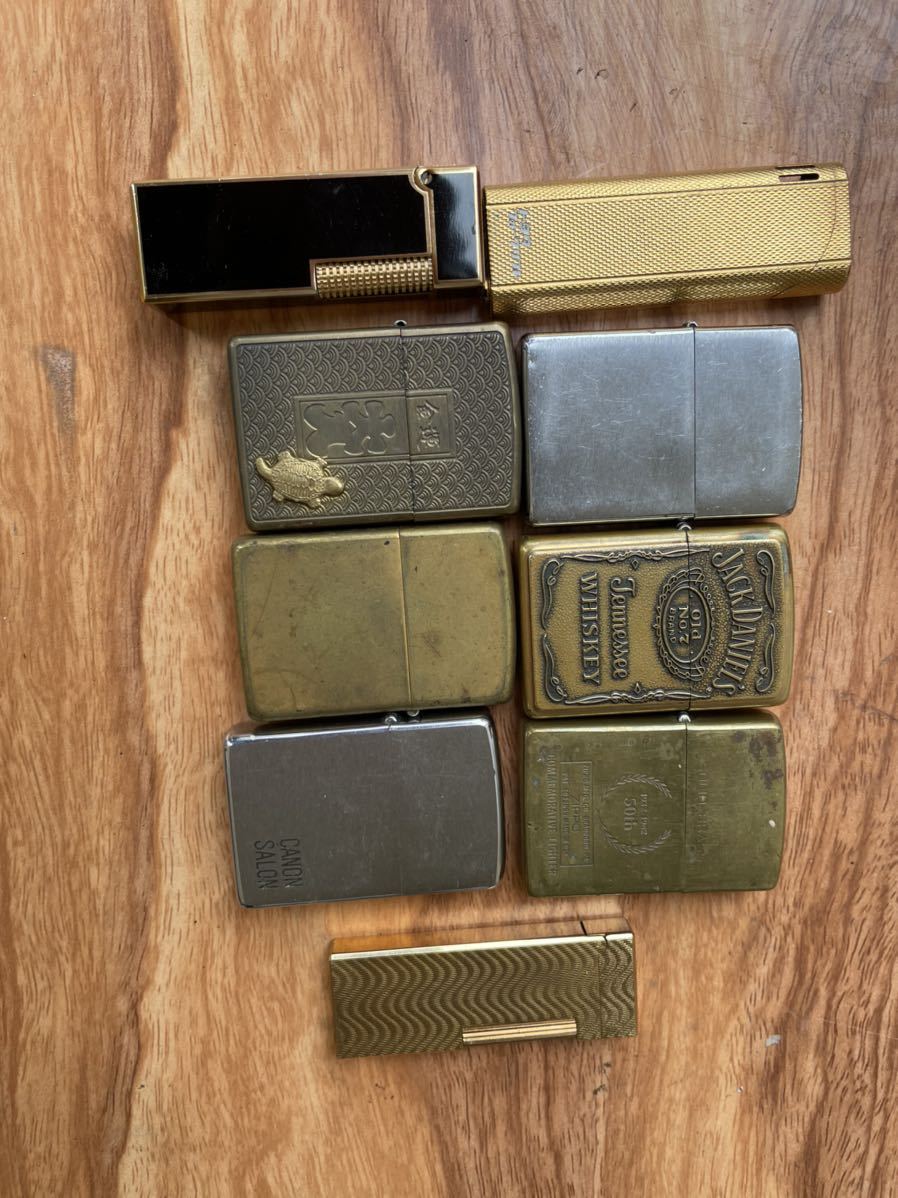 ZIPPO／ジッポー オイルライター　 ガースライター　9個まとめセット_1