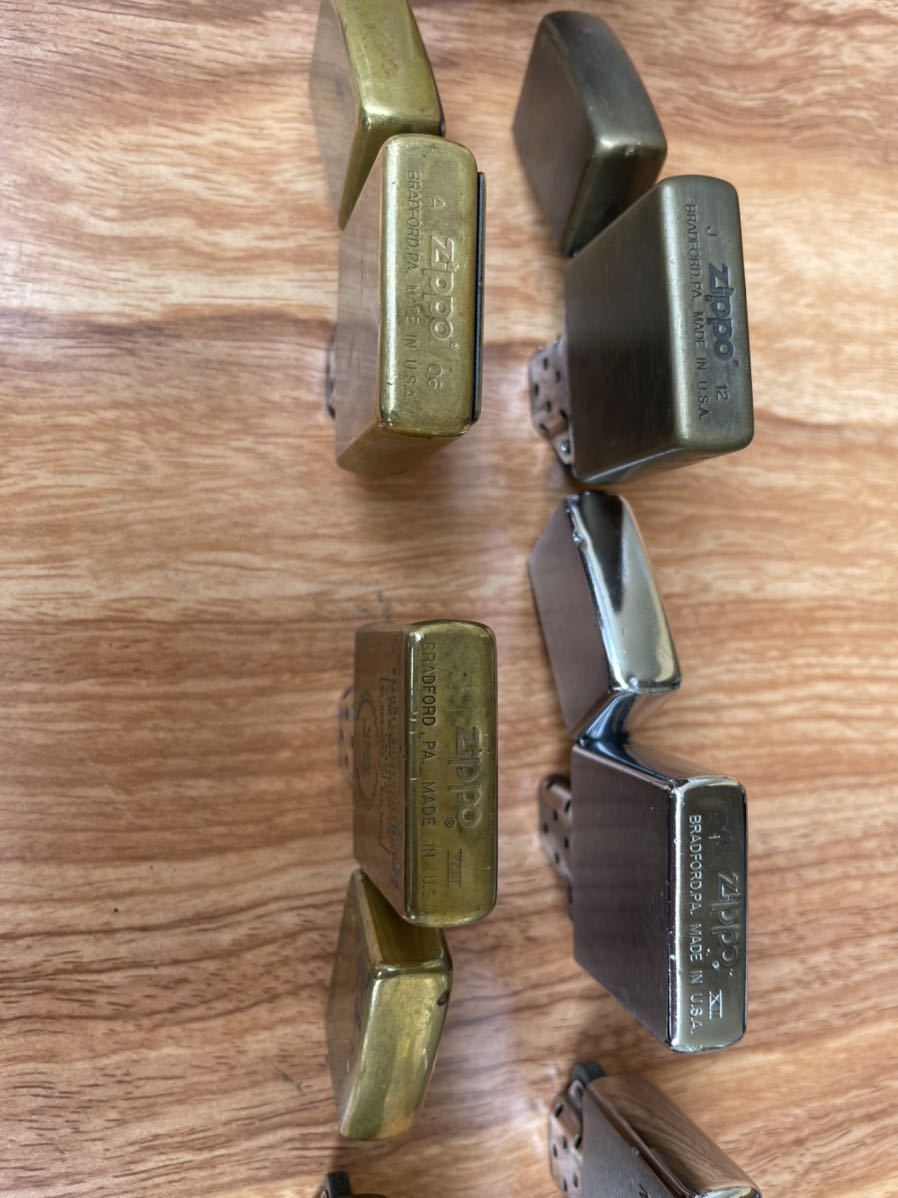 ZIPPO／ジッポー オイルライター　 ガースライター　9個まとめセット_4