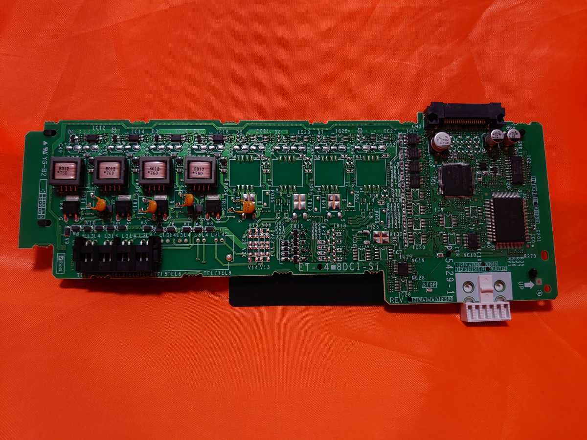 送料無料！ET-4DCI-Si 動作品 4回線ボタン電話インタフェース 日立 HITACHI ナカヨ NAKAYO No.1