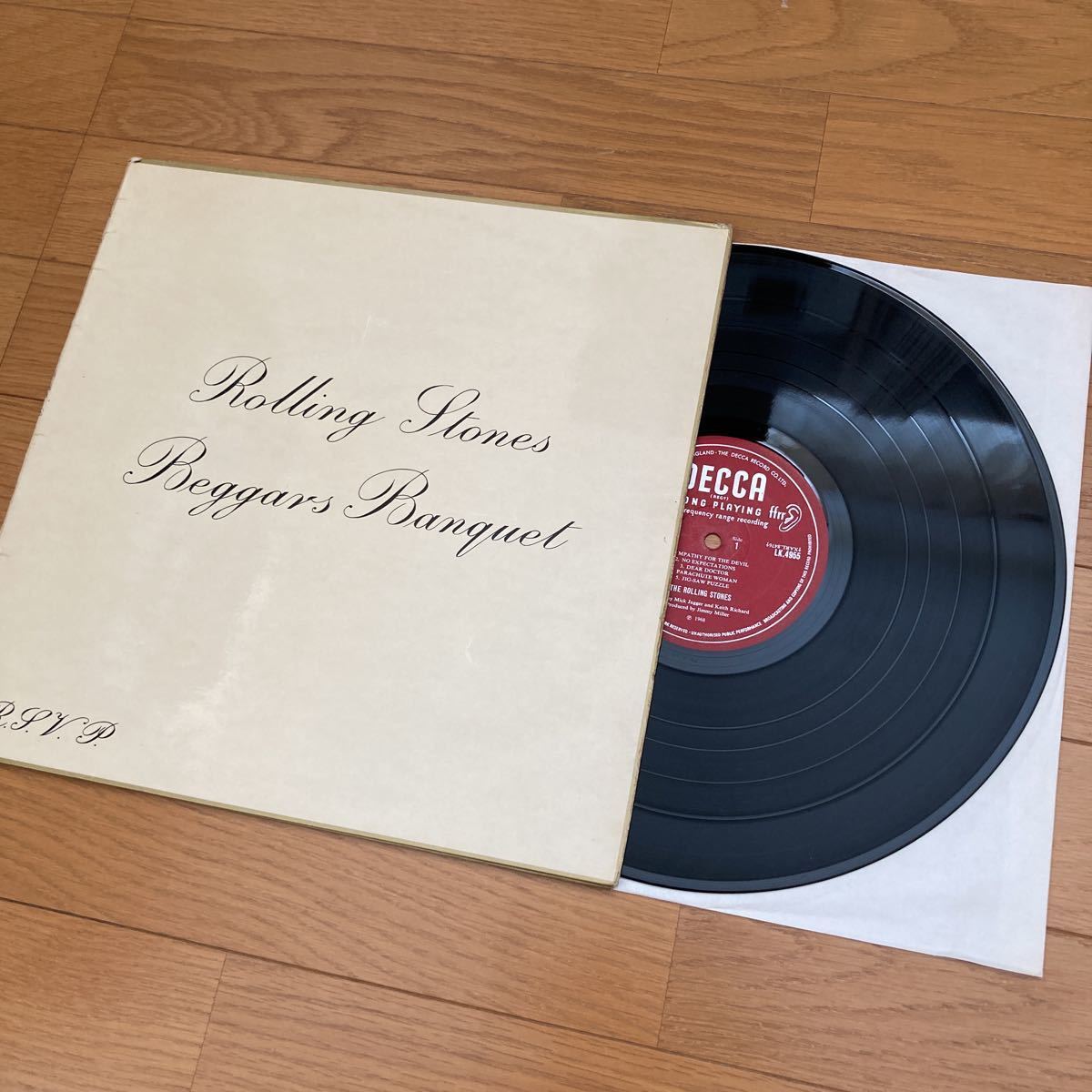 Rolling Stones BEGGARS BANQUET 英国オリジナルモノラル盤 MONO