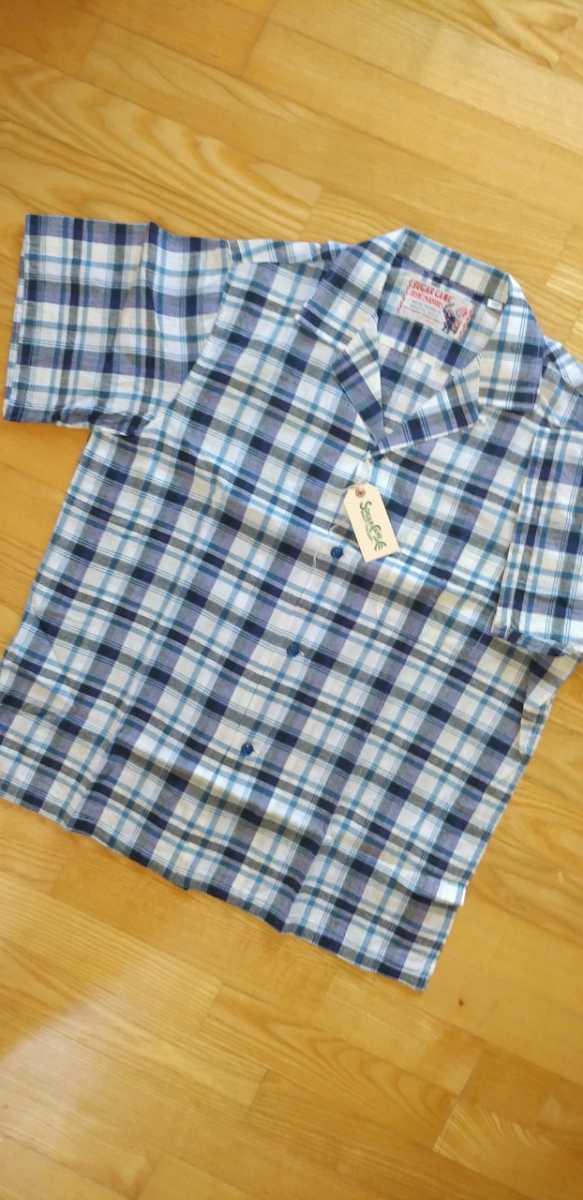 人気，格安 新作 東洋 SUGARCANE シュガーケーン SC38923 MADRAS CHECK OPEN SHIRT マドラスチェック 半袖オープンシャツ オフホワイト L(Lサイズ)｜売買されたオークション情報、yahooの商品情報をアーカイブ公開 - 男性用