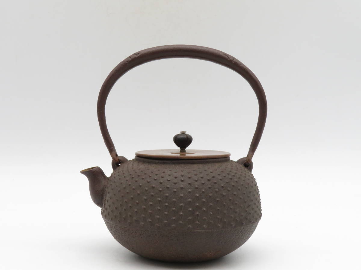 煎茶道具 正寿堂造 萬代屋 鉄瓶 鐵瓶 鉄釜 木箱あり 煎茶道具 正寿堂造