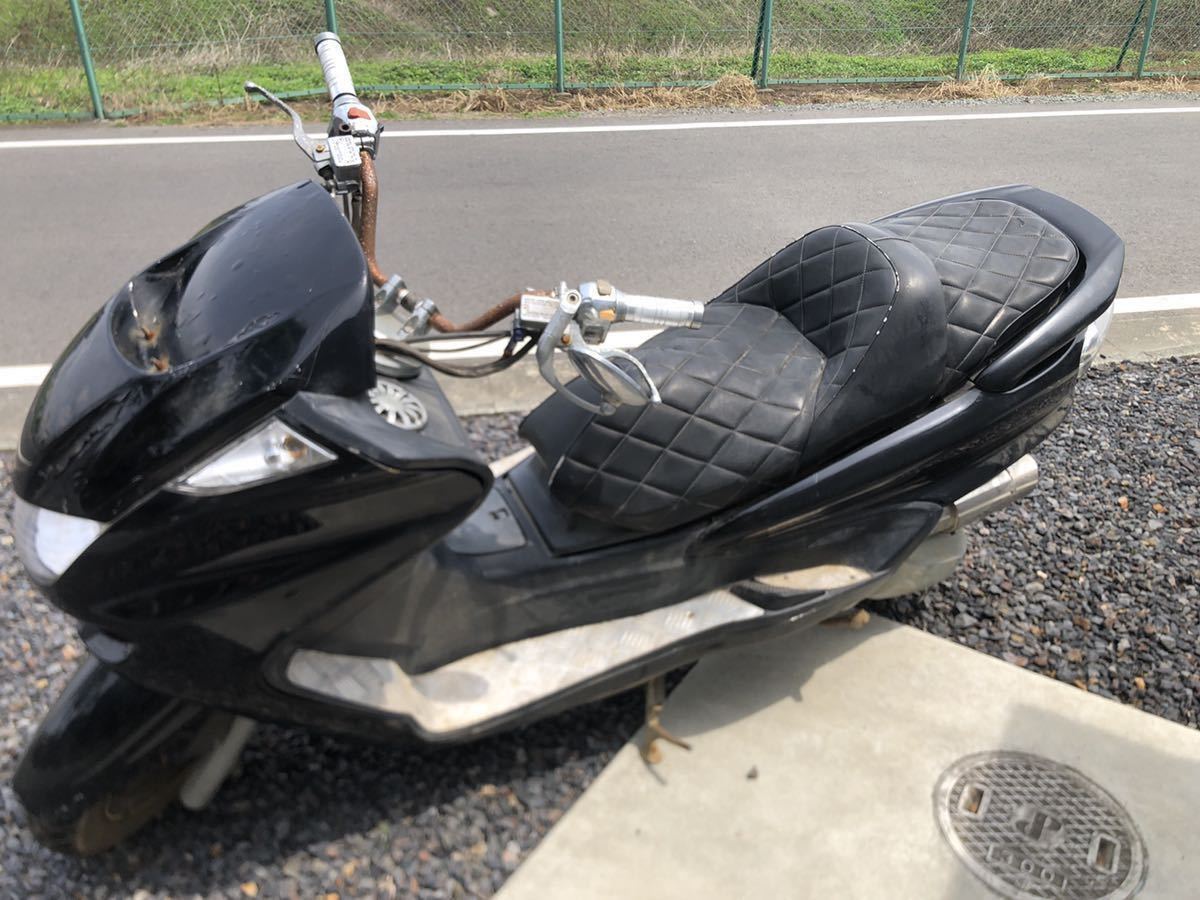 YAMAHA マジェスティ250 不動車 書類あり 部品取り レストアベース 
