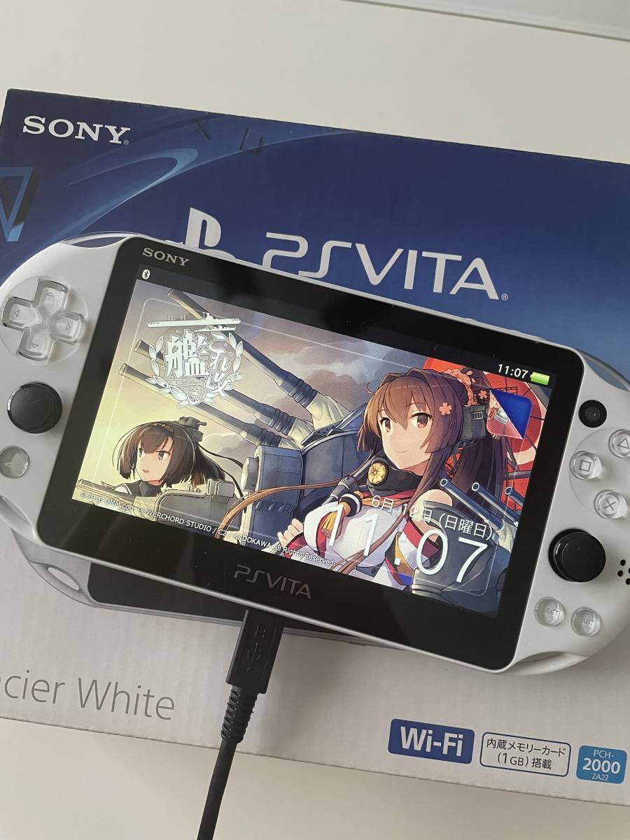 PS VITA 艦これ 改 PCH-2000 艦隊これくしょん SONY Wi-Fiモデル *動作 