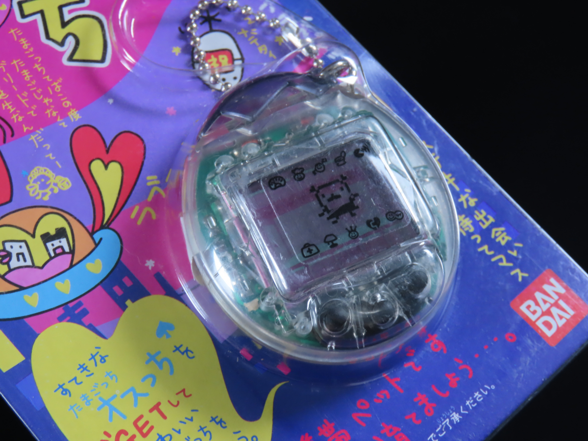 たまごっち TAMAGOTCH メスっち BANDAI バンダイ 1997年 スケルトン