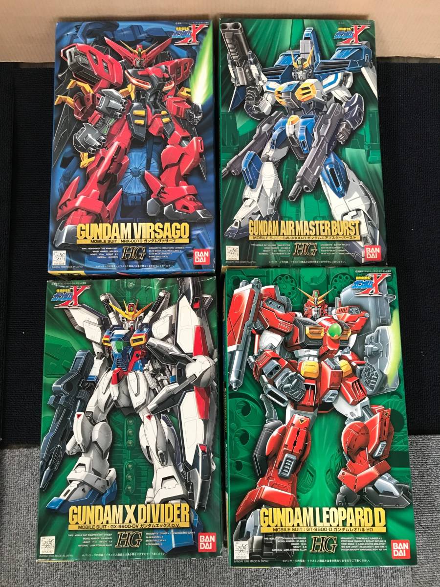 HG 未組立ガンプラ4点セット ヴァサーゴ エアマスターバースト