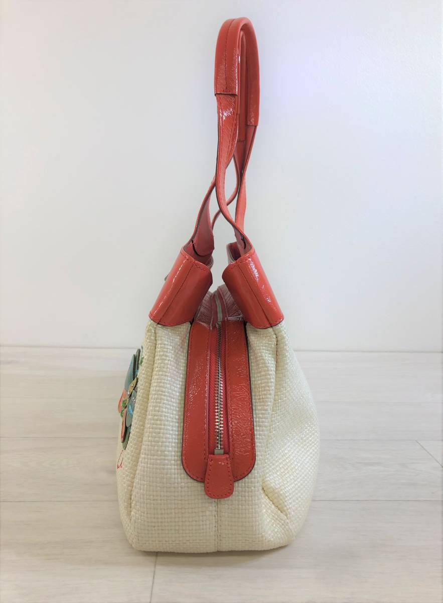 COACH コーチ バッグ レキシー バタフライ ストロー サッチェル c837