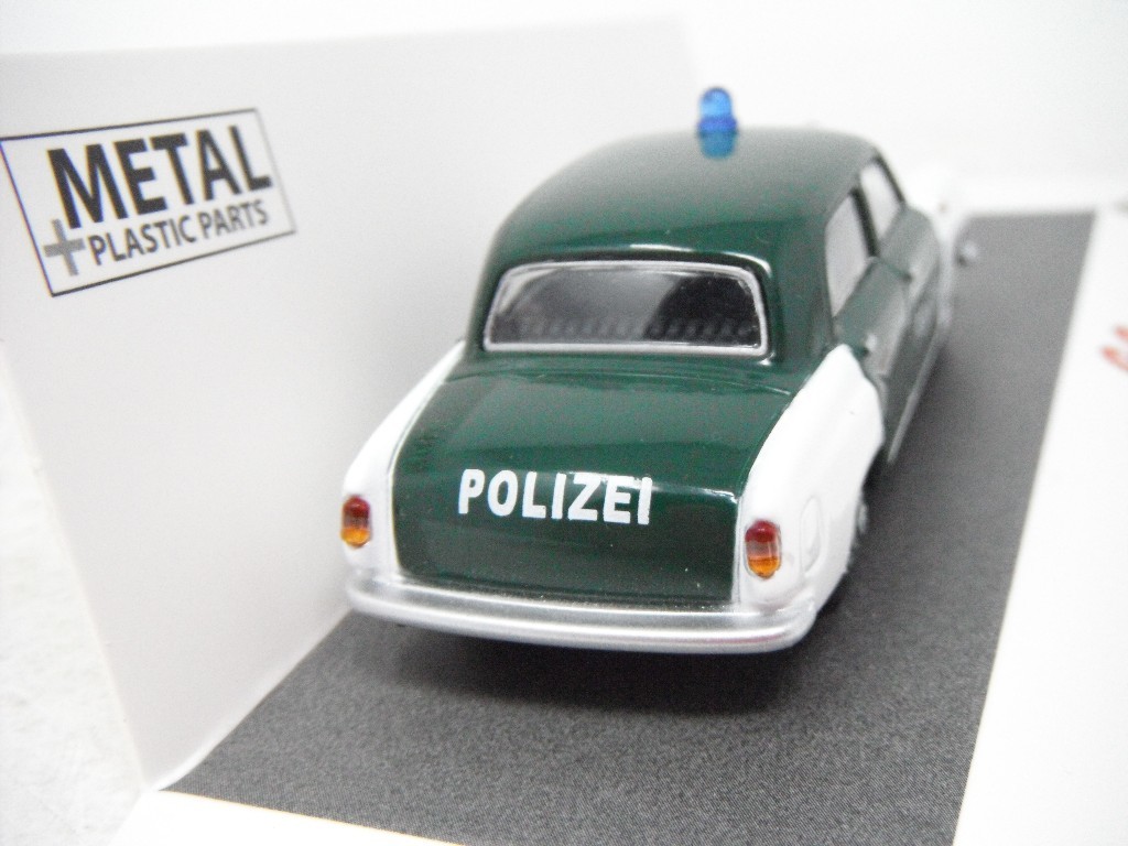 □ Schucoシュコー製『1/64 Mercedes-Benz 180D (W120) POLIZEIドイツ 