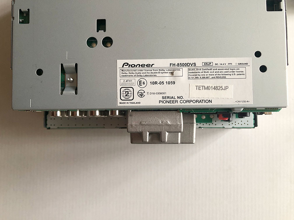AppleCarPlay対応 Pioneer カロッツェリア 2DINカーオーディオ FH 