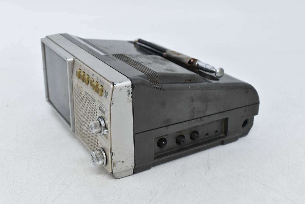 73S 0614M12)National ナショナル 白黒テレビ TR-4030 ポータブル