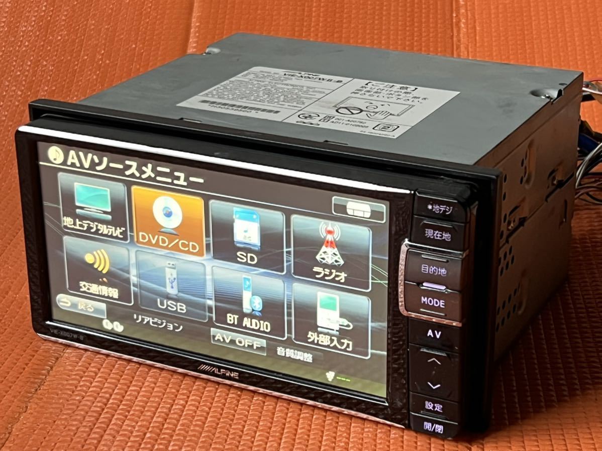 ALPINE カーナビ VIE-X007W-B アルパイン////ALPINE ( VIE-X007W-B
