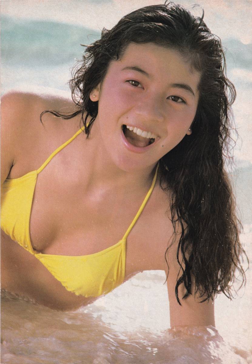 吉川十和子(君島十和子) 6ページ (3枚)☆1985年JAL沖縄キャンペーン