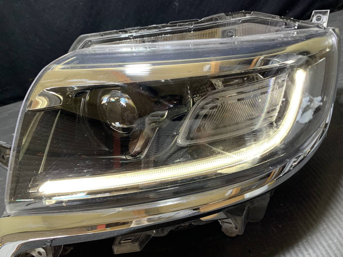MK53S スペーシア カスタム LED ヘッドライト ヘッドランプ 左側 助手