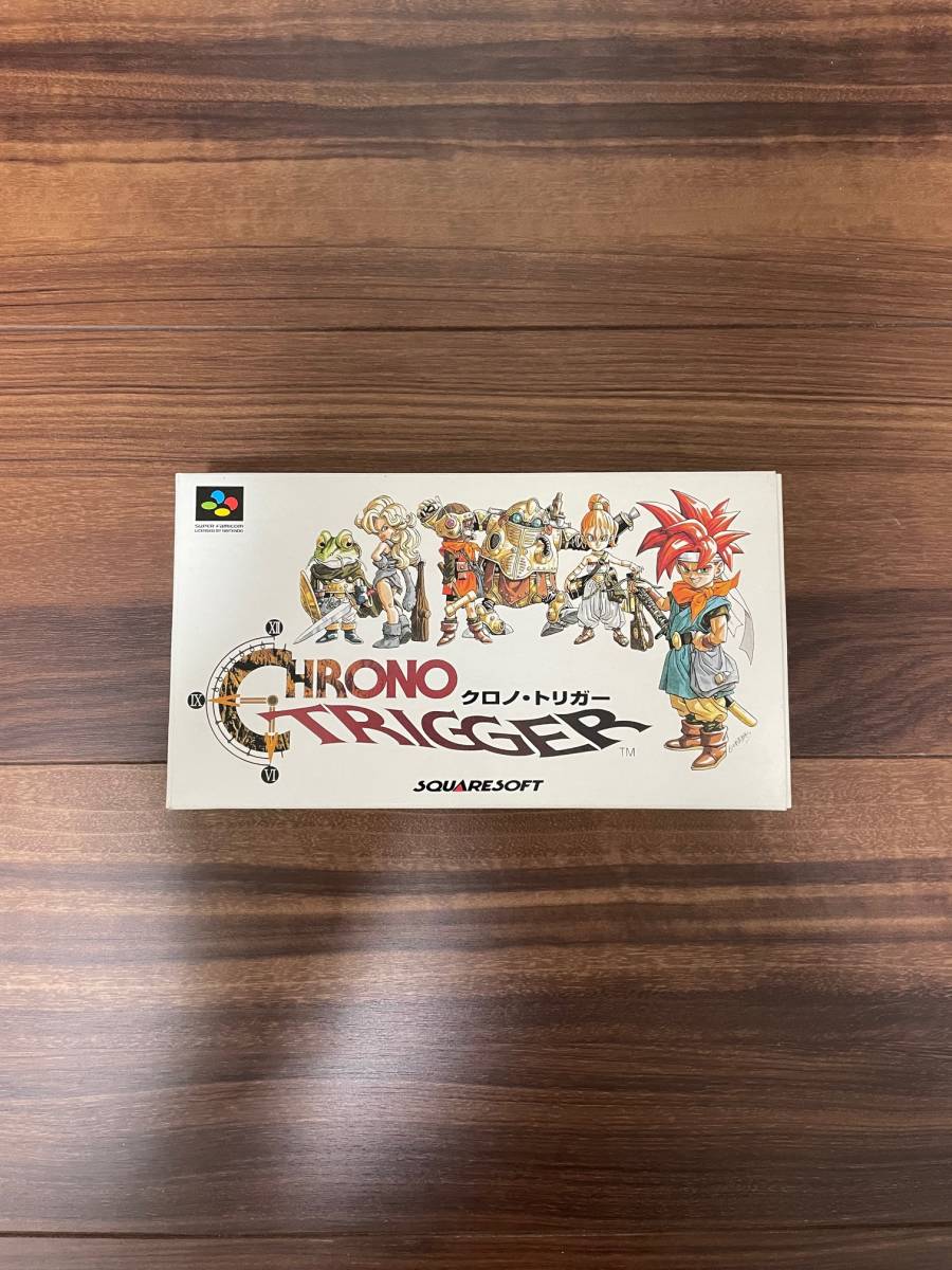 新古品】SFC クロノ・トリガー 取扱説明書 完品 