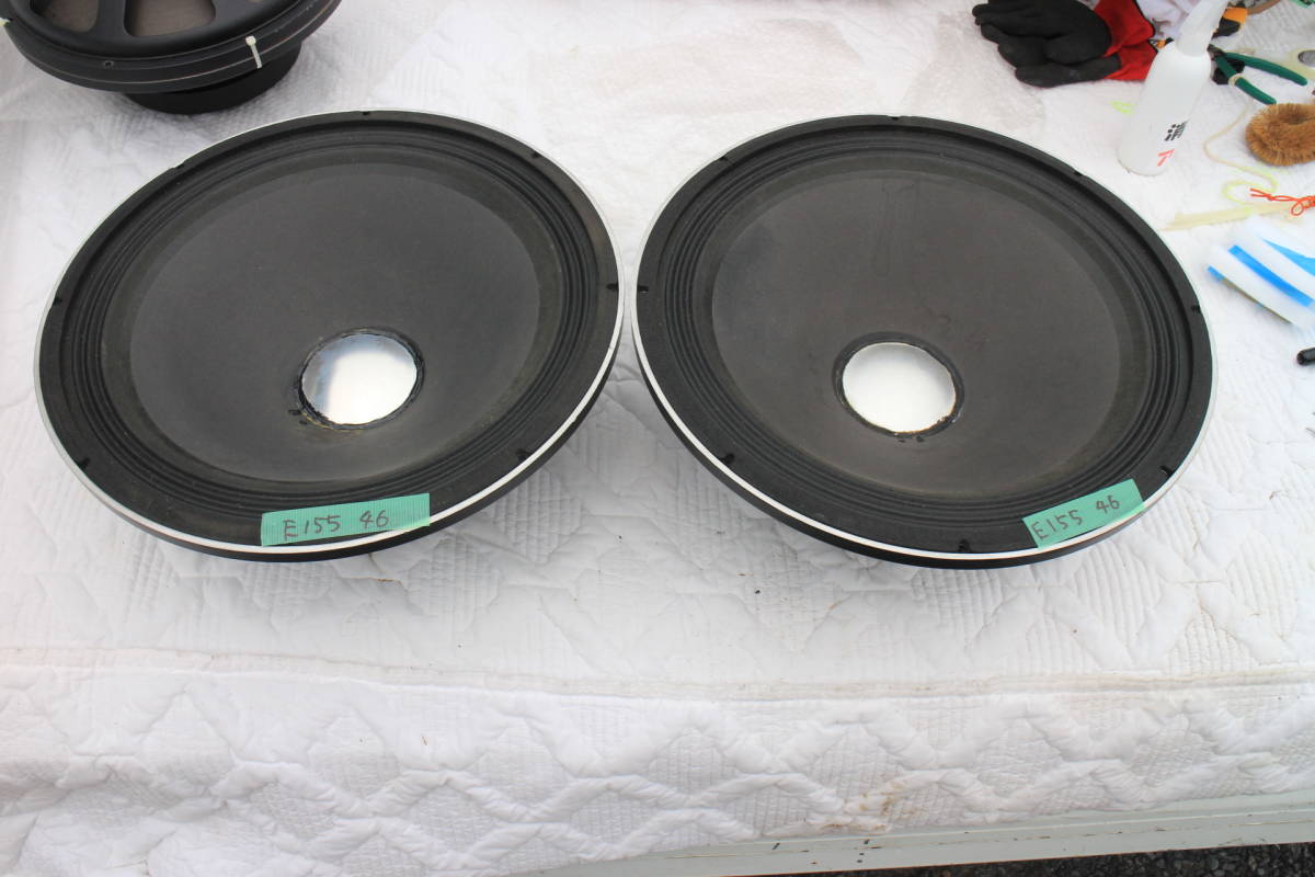 JBL E155-8 46cm - ウーファー 動作品 8Ω E155 Yahoo!オークション