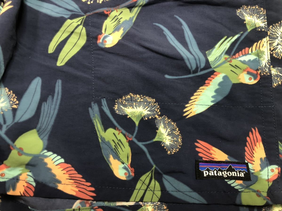 廃盤品】2019年製 バギーズロング 7インチ 鳥柄 PABL サイズS /インコ