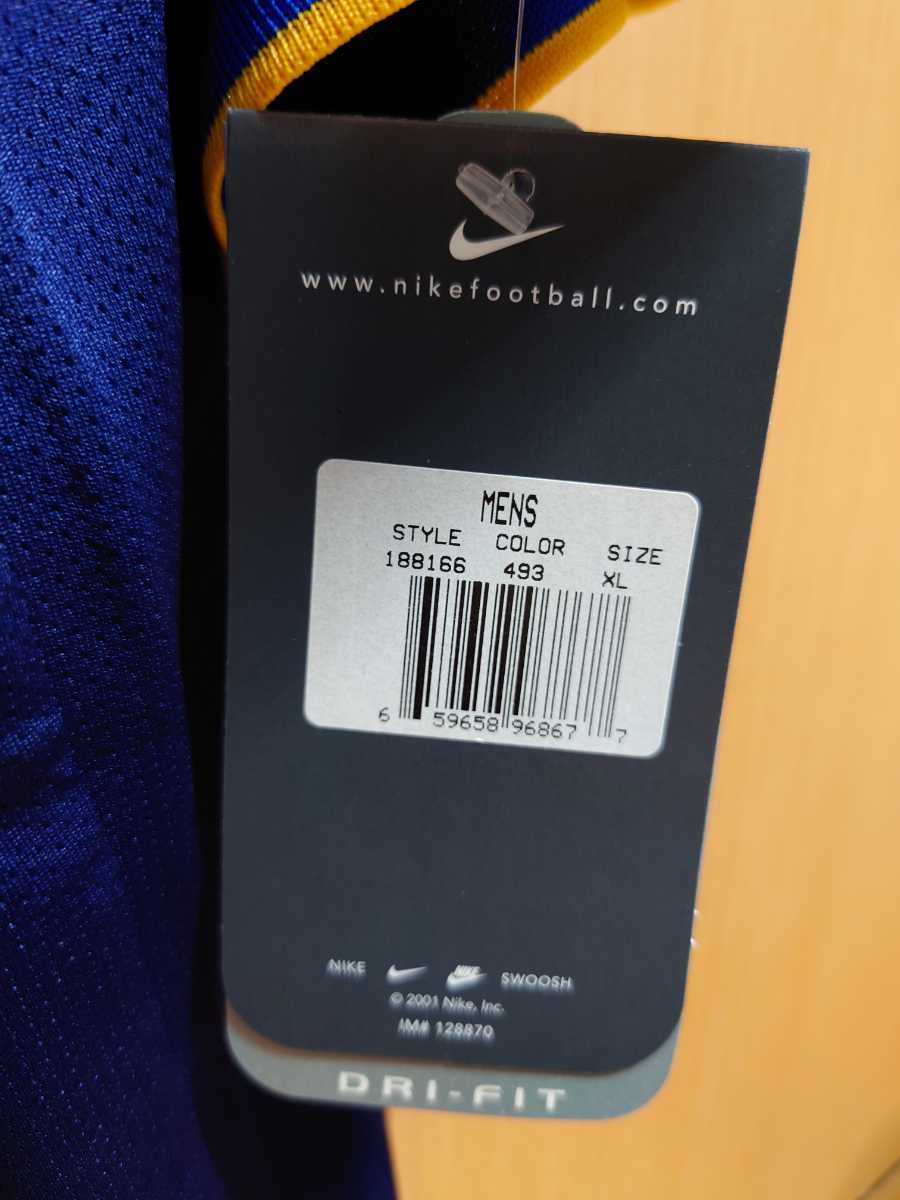 正規品 新品未使用 ボカ・ジュニアーズ 02-03 ユニフォーム NIKE Boca
